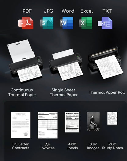 Nexvia™ Pro HD Touch A4 Thermal Printer (300 DPI)