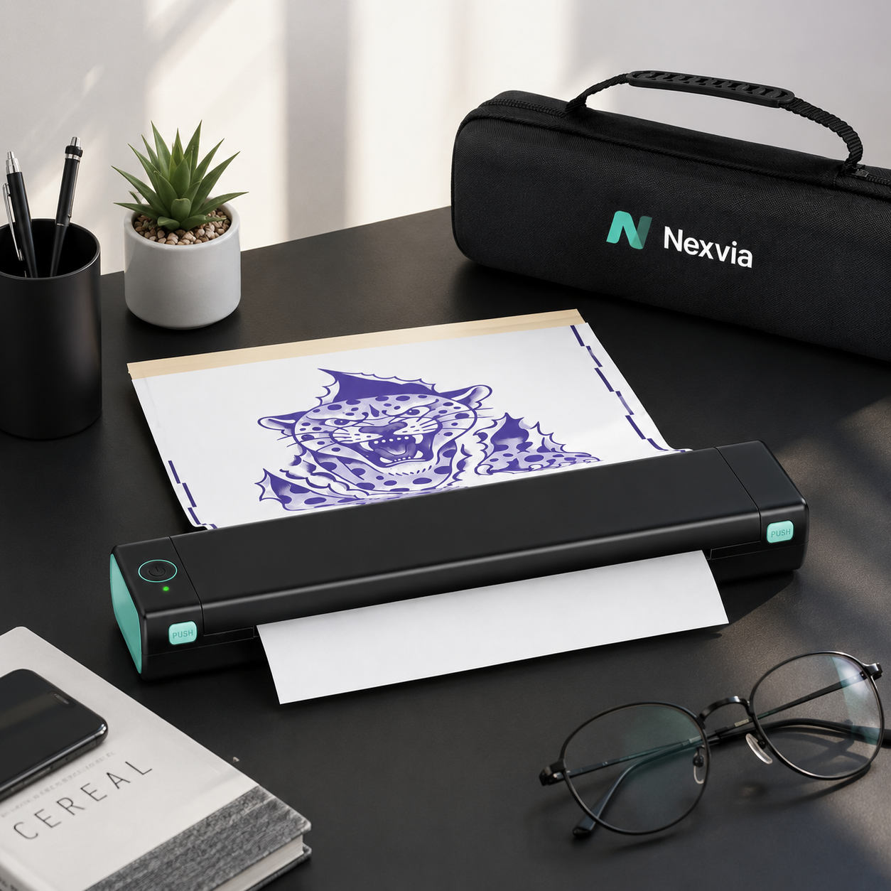 Nexvia™ Pro A4 Portable Wireless Thermal Printer