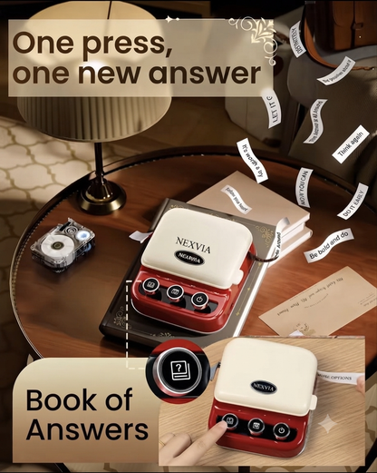 Nexvia™ P15 Portable Mini Label Maker & Ribbon Printer