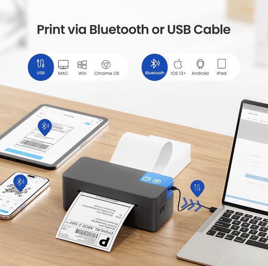 Nexvia™ Ultra-Porto Wireless Thermal Label Printer